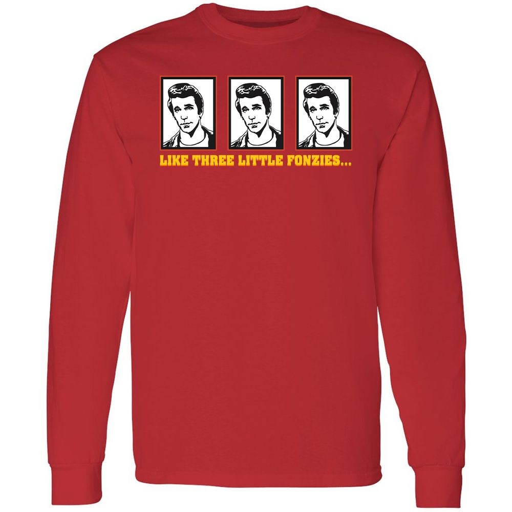 Long Sleeve T-Shirt - GC8MG52Q - Red - 14