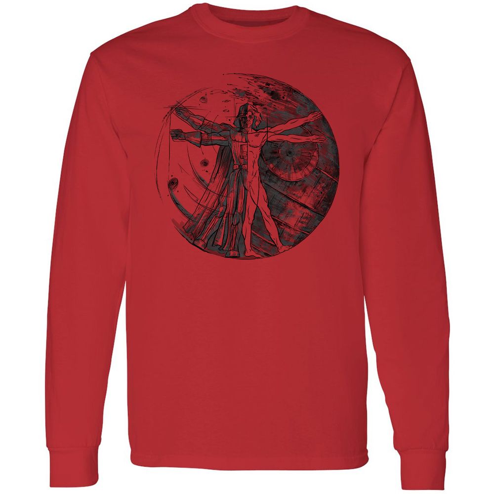 Long Sleeve T-Shirt - HZ5BP5NS - Red - 14