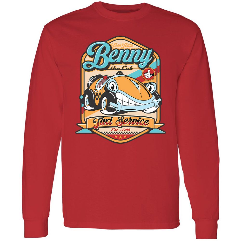 Long Sleeve T-Shirt - HFN53RQ8 - Red - 14