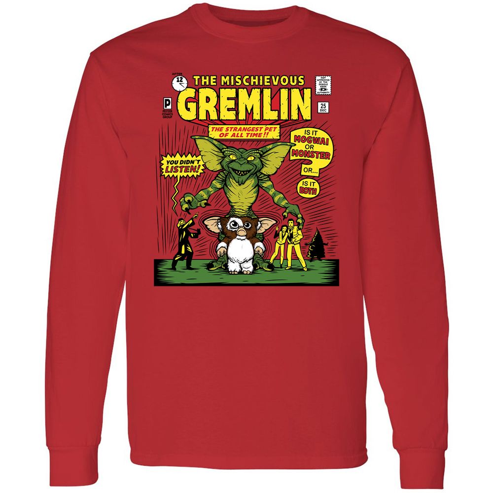 Long Sleeve T-Shirt - 4YDMUJAS - Red - 14