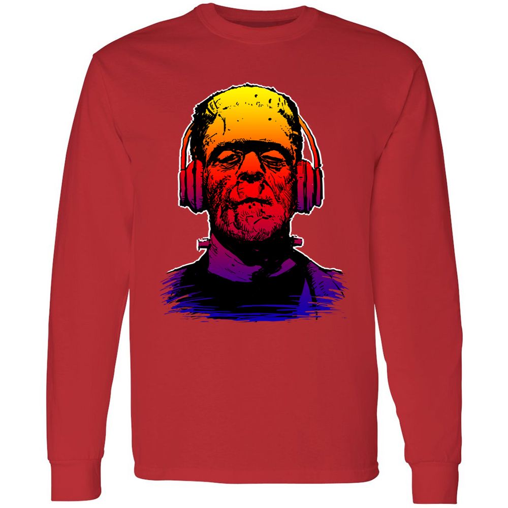 Long Sleeve T-Shirt - MHGFR4P2 - Red - 14