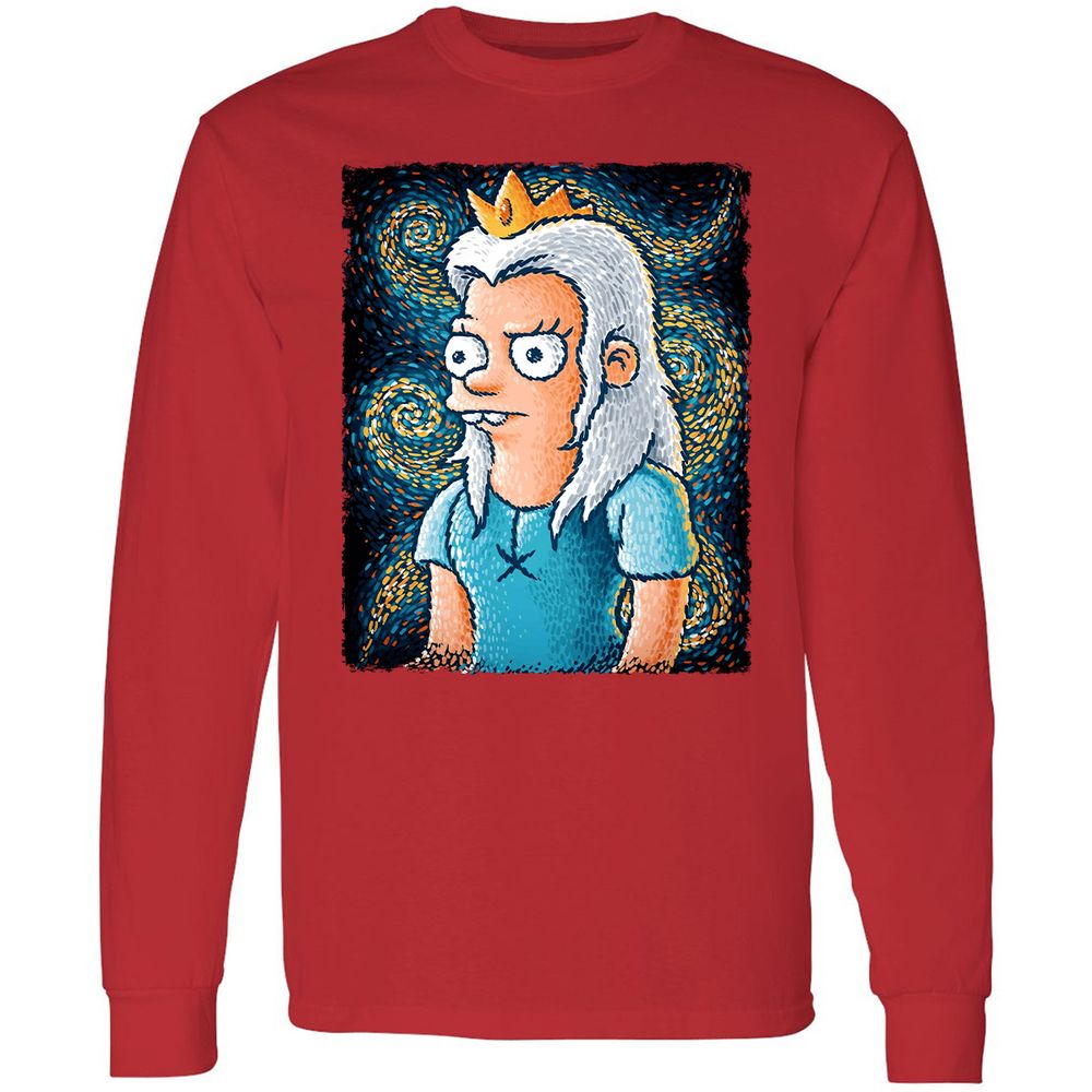 Long Sleeve T-Shirt - RHXNVB3C - Red - 14