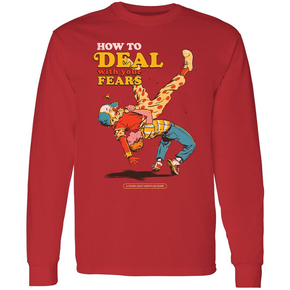Long Sleeve T-Shirt - 82ZMA3BJ - Red - 14