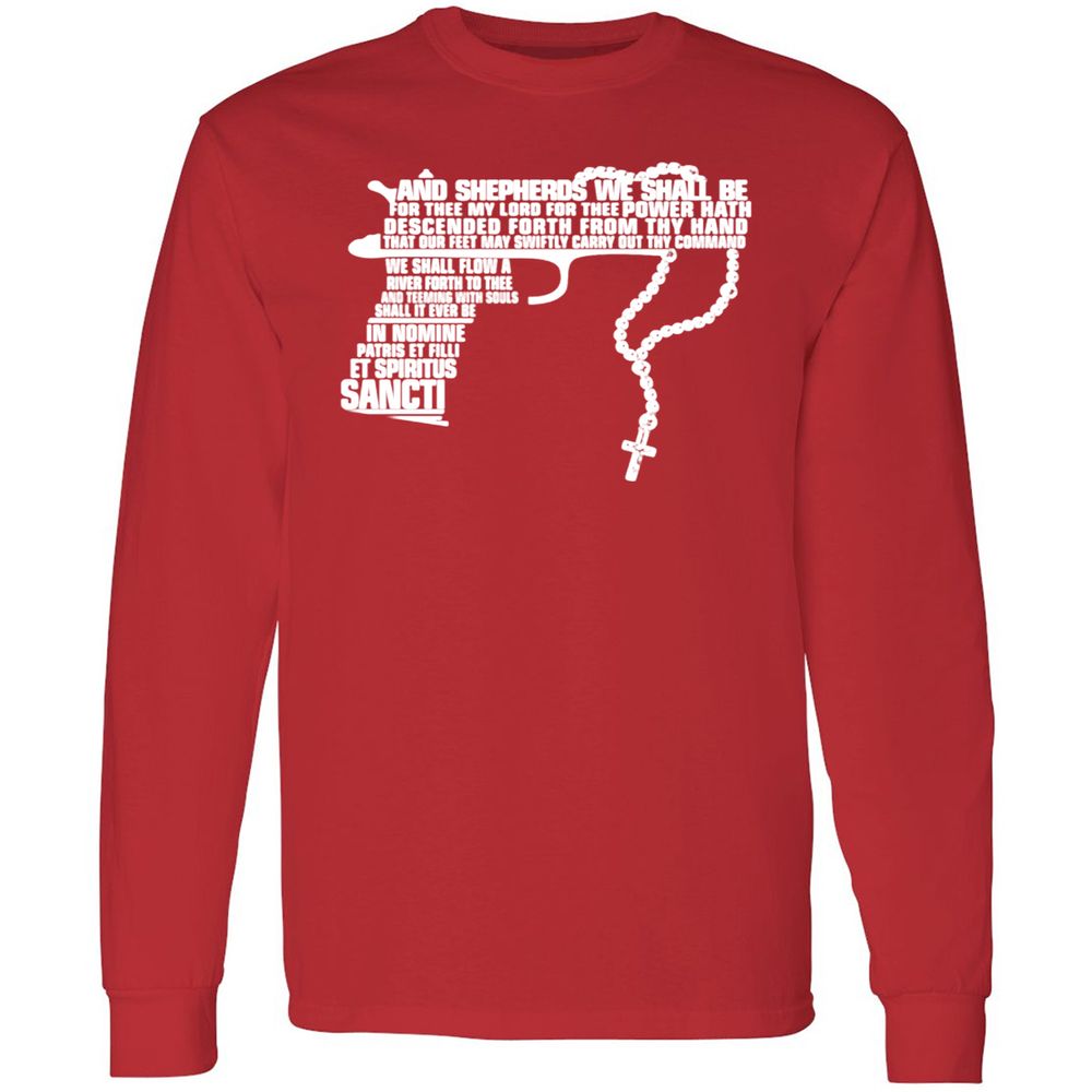 Long Sleeve T-Shirt - 4HYT3TVR - Red - 14