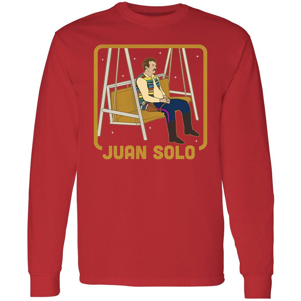 Long Sleeve T-Shirt - T4UP7Z6J - Red - 14