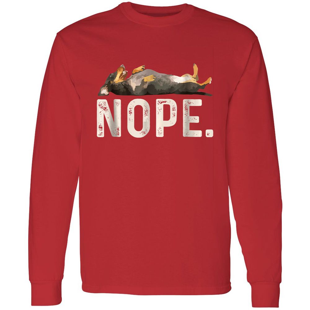 Long Sleeve T-Shirt - EJLELR34 - Red - 14