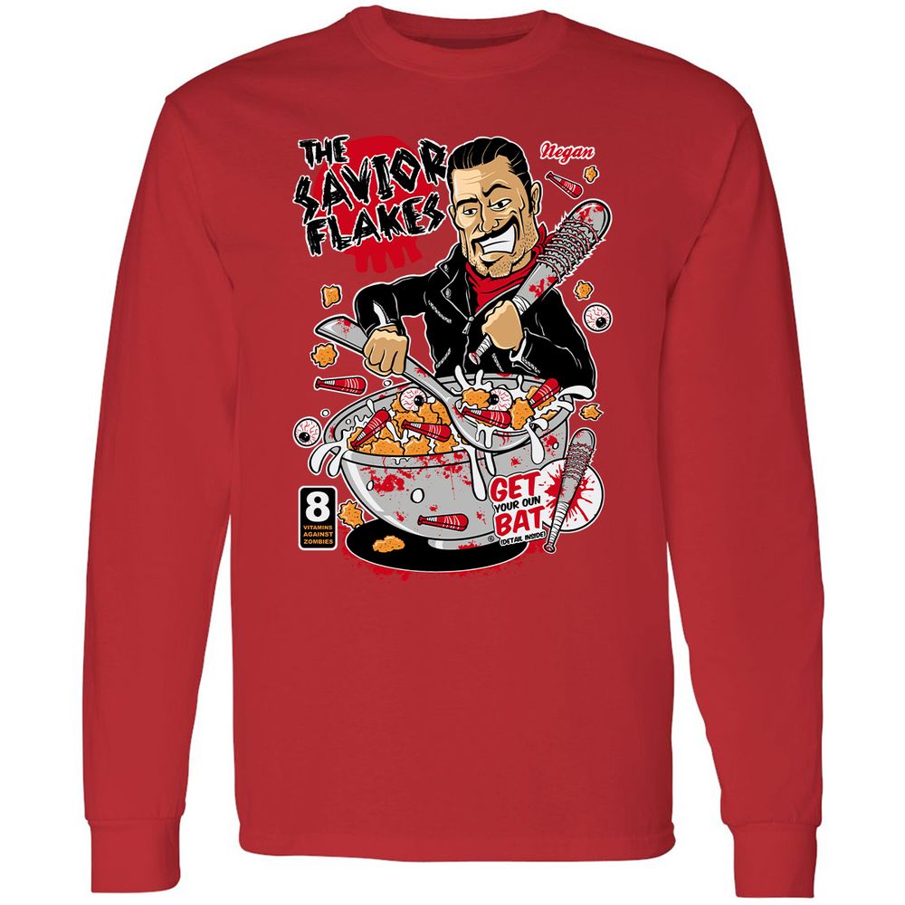 Long Sleeve T-Shirt - QTGT9MAB - Red - 14