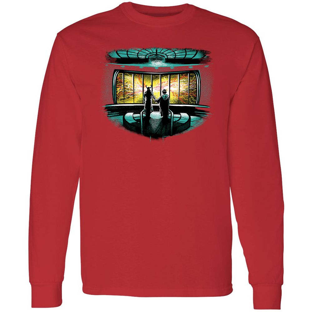 Long Sleeve T-Shirt - U7VANEFK - Red - 14