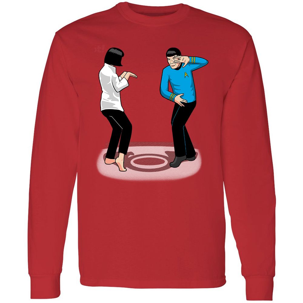 Long Sleeve T-Shirt - YFQRBYYA - Red - 14