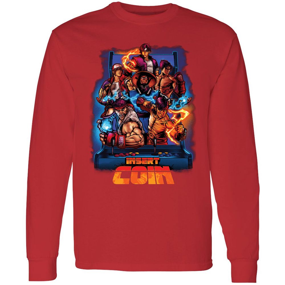 Long Sleeve T-Shirt - VGNV2YCW - Red - 14