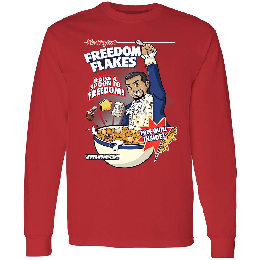 Long Sleeve T-Shirt - KG7MQV4V - Red - 14