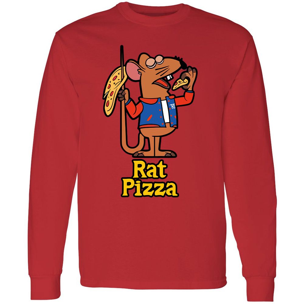 Long Sleeve T-Shirt - HM3W7PRC - Red - 14