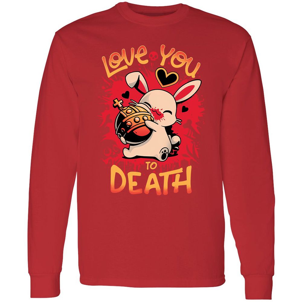 Long Sleeve T-Shirt - 1X7NL3FJ - Red - 14