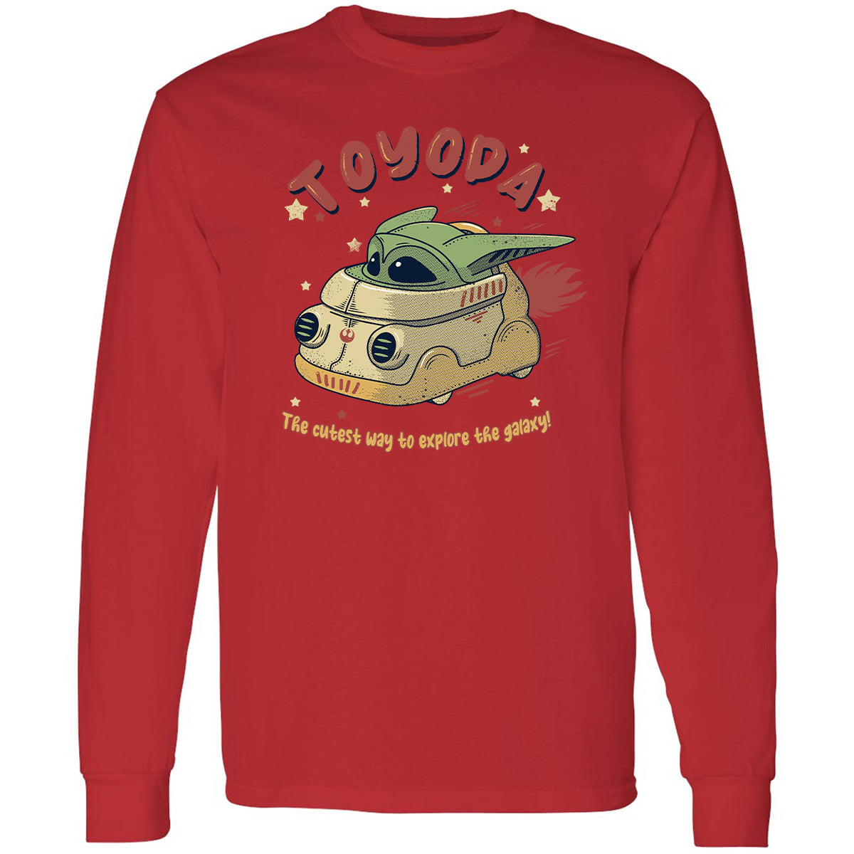 Long Sleeve T-Shirt - 756G93BR - Red - 14