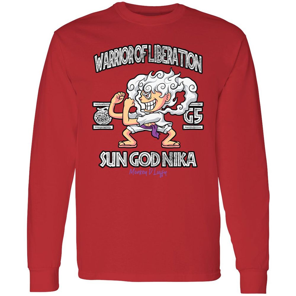 Long Sleeve T-Shirt - LJCB5WK6 - Red - 14