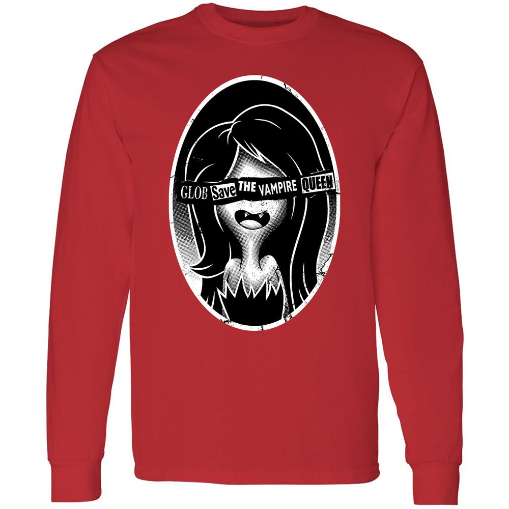 Long Sleeve T-Shirt - QTPGBRY8 - Red - 14