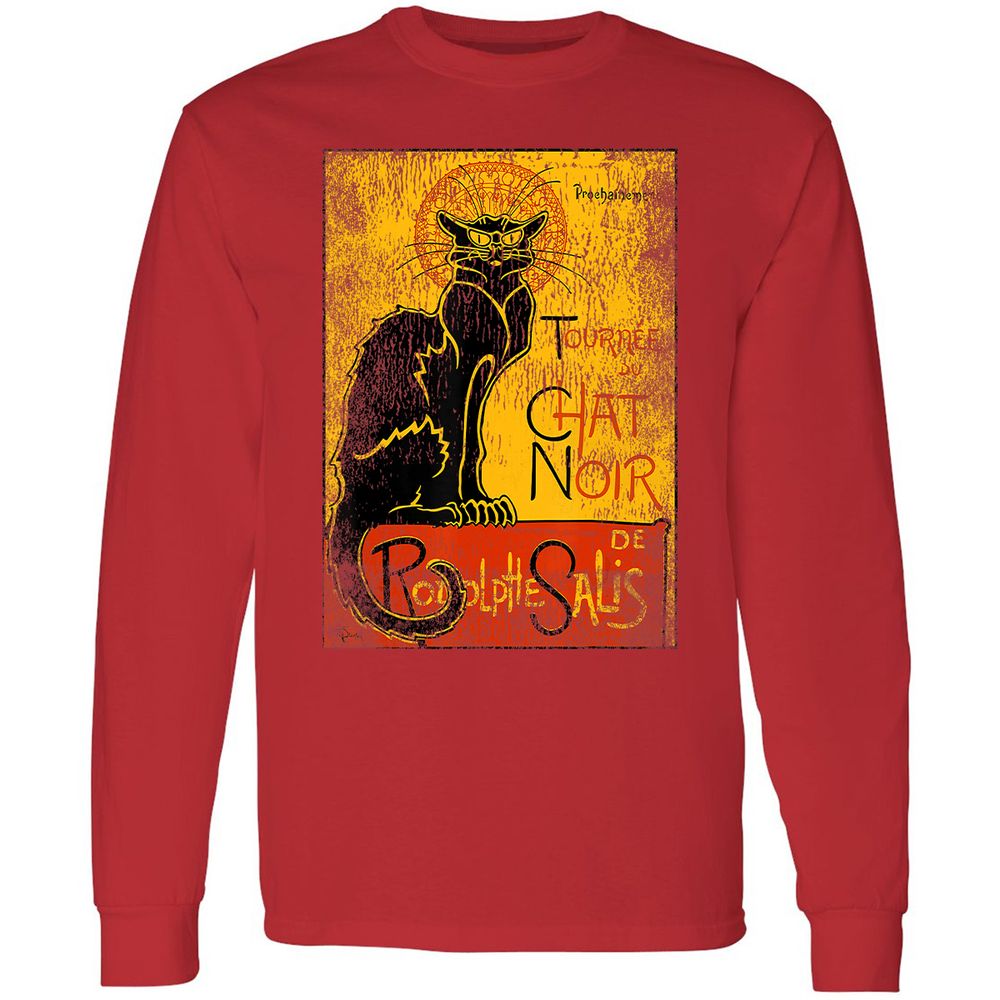 Long Sleeve T-Shirt - UNQL61RD - Red - 14