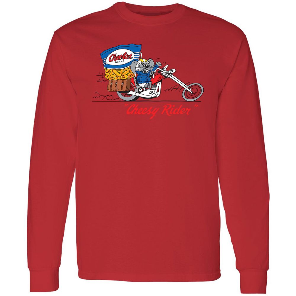Long Sleeve T-Shirt - XTJDK8SL - Red - 14