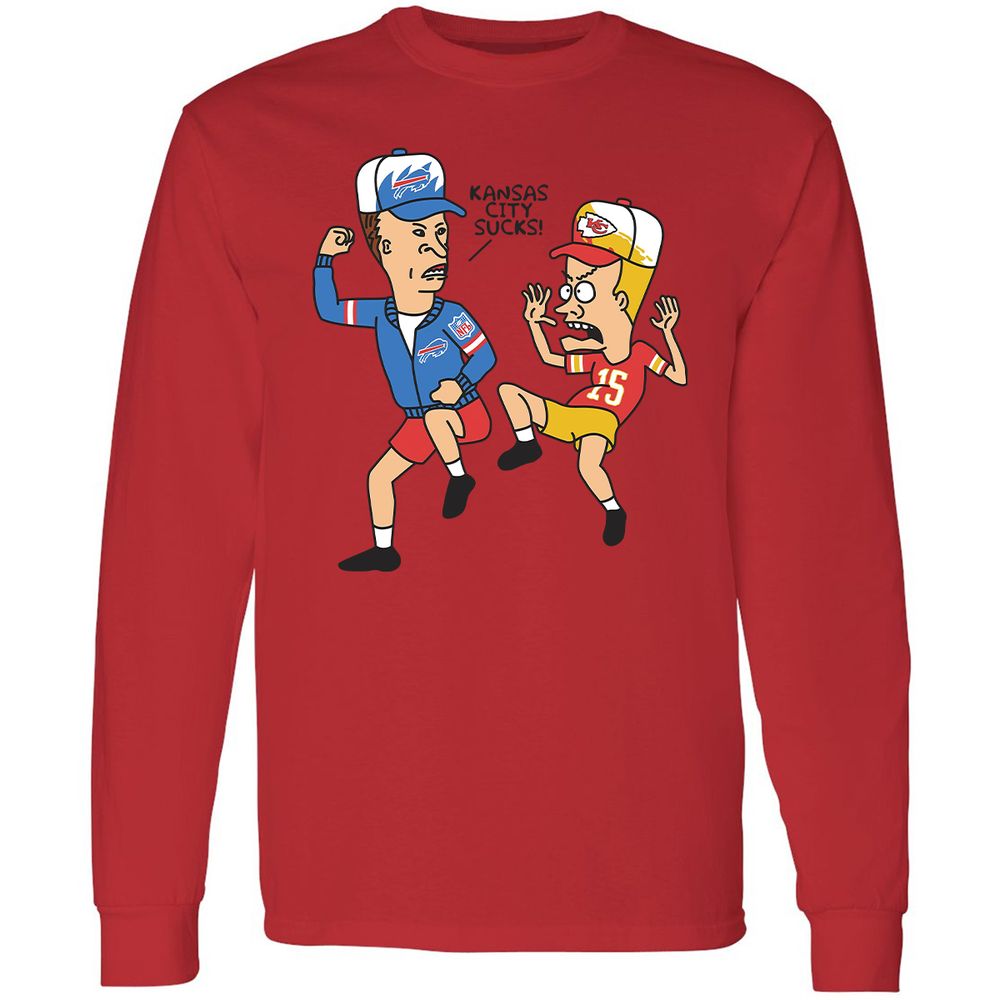 Long Sleeve T-Shirt - 5SK163NT - Red - 14