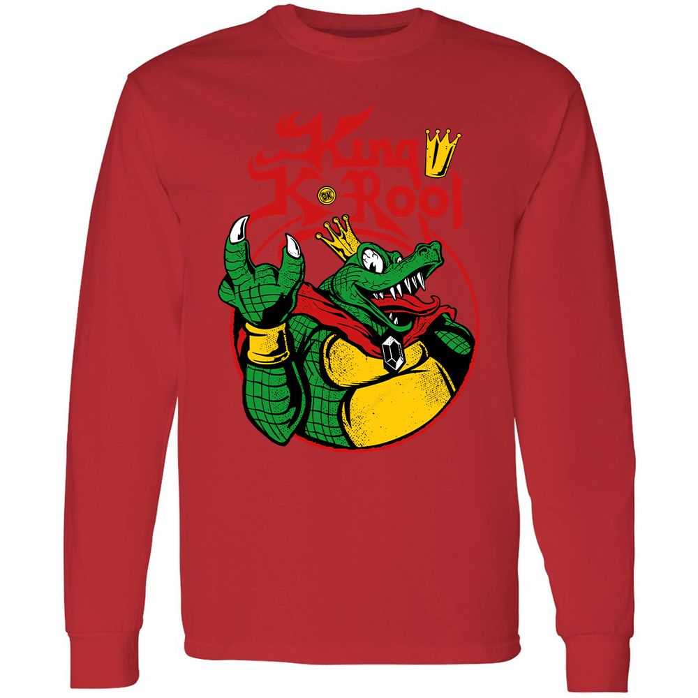 Long Sleeve T-Shirt - 1YJBASZM - Red - 14