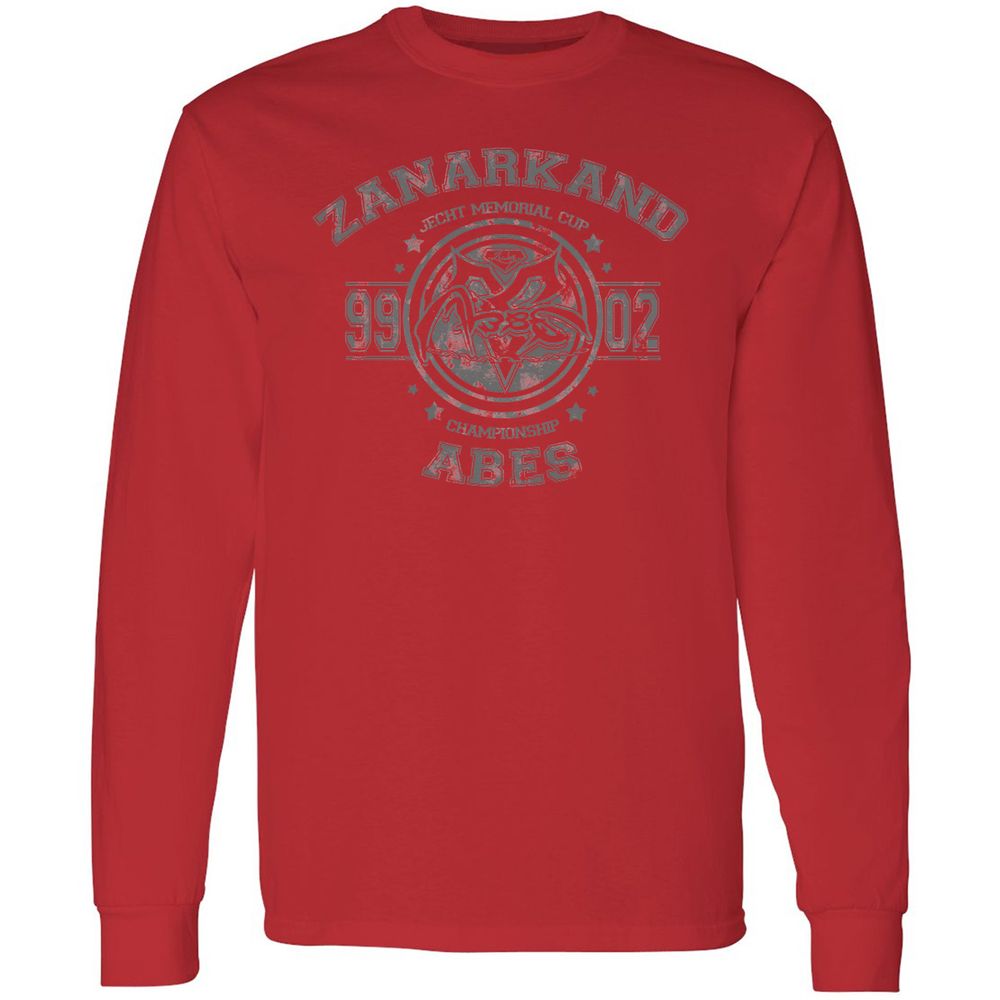 Long Sleeve T-Shirt - U9TJPJEH - Red - 14