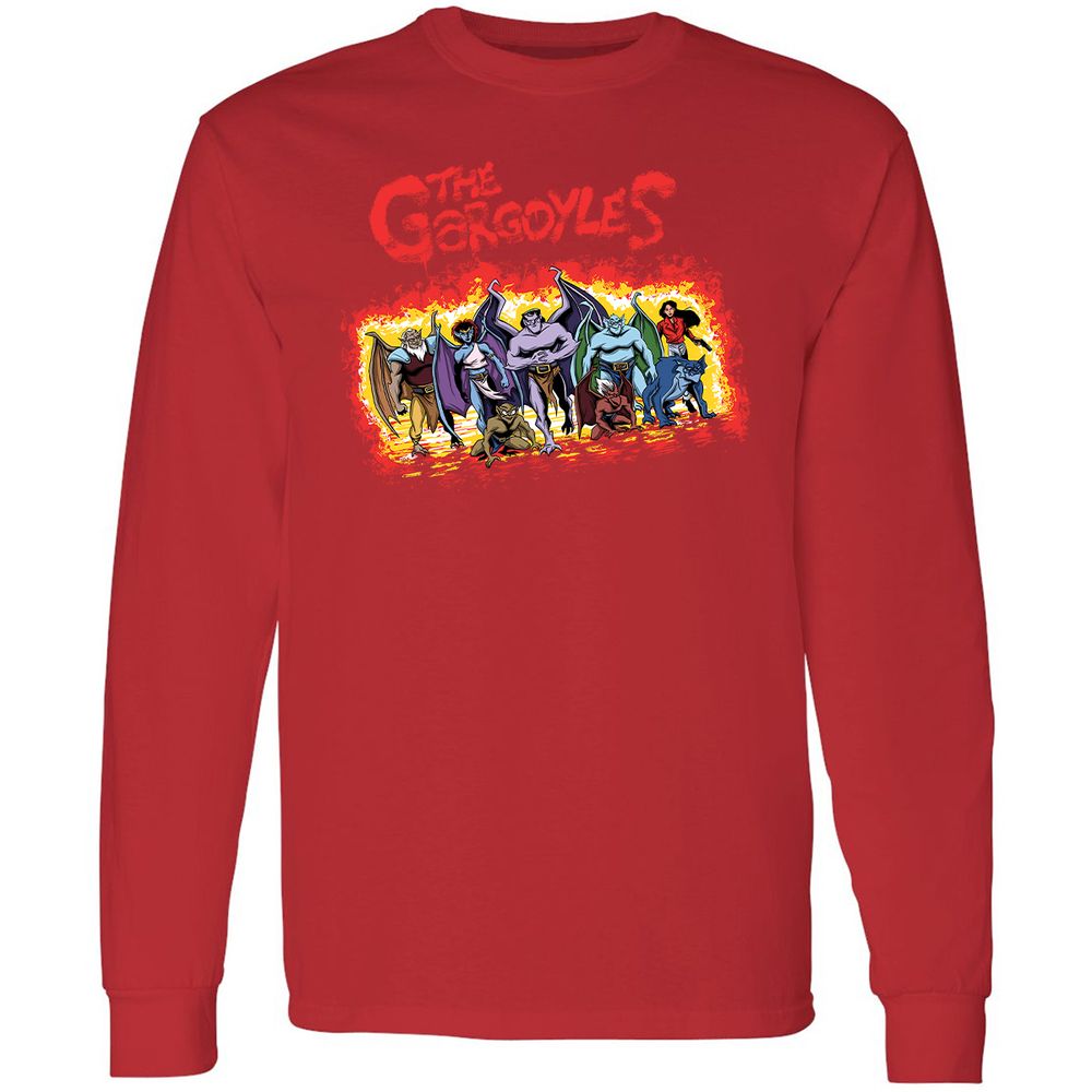 Long Sleeve T-Shirt - BRN5J6B6 - Red - 14