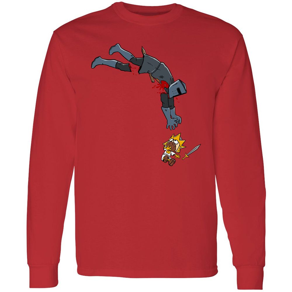 Long Sleeve T-Shirt - 6YJKRX83 - Red - 14