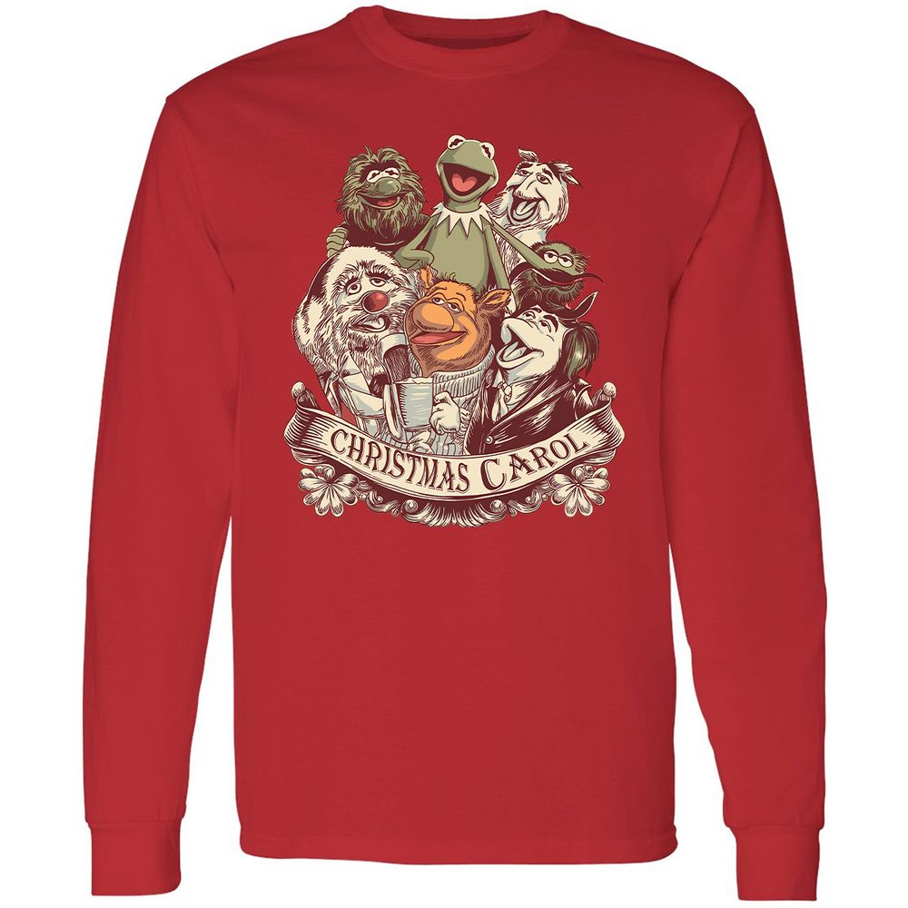Long Sleeve T-Shirt - UX6YMFQ3 - Red - 14