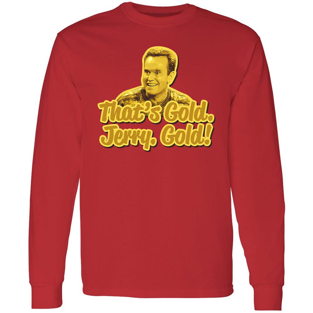 Long Sleeve T-Shirt - NF6LXECZ - Red - 14