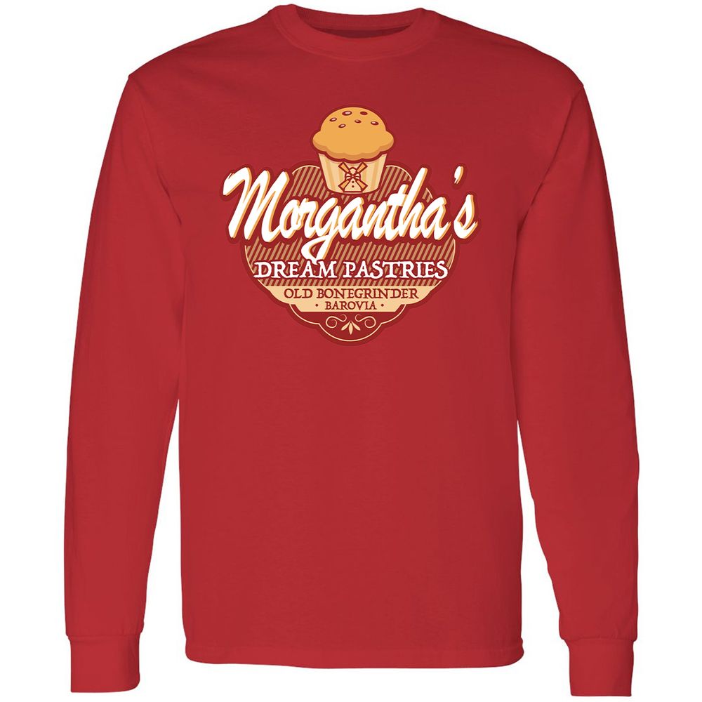 Long Sleeve T-Shirt - H5NLX63U - Red - 14