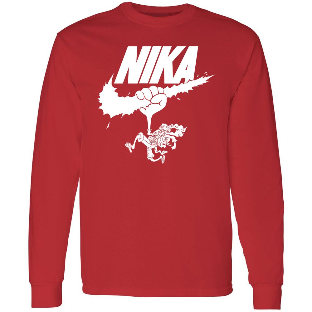 Long Sleeve T-Shirt - TC1J89R1 - Red - 14