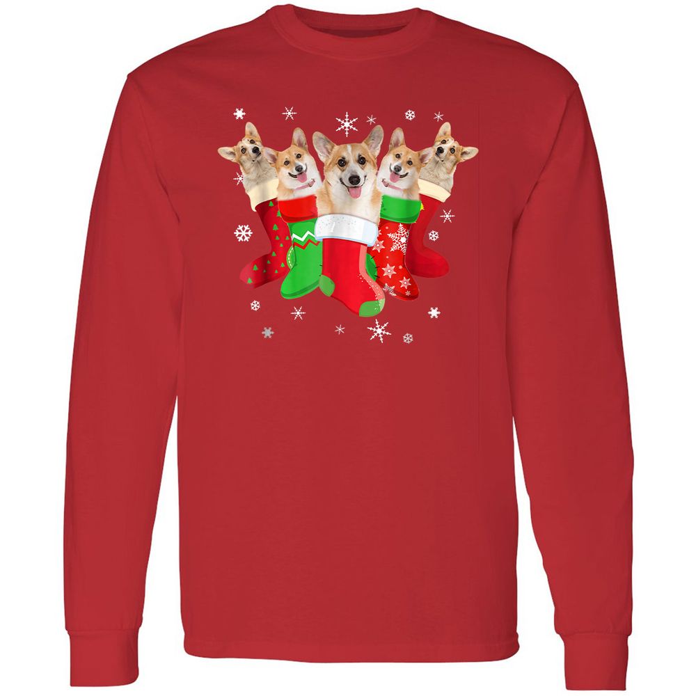 Long Sleeve T-Shirt - 1DFK3GPN - Red - 14