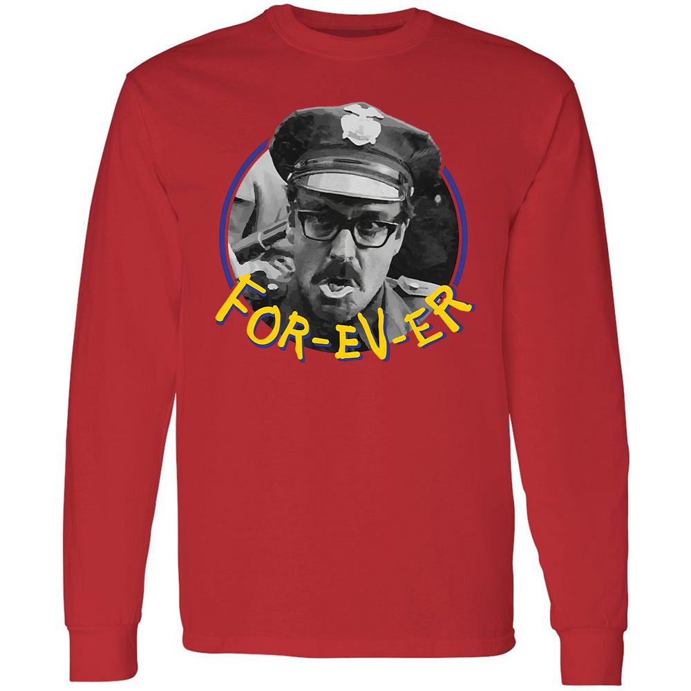 Long Sleeve T-Shirt - H4VT5YK4 - Red - 14