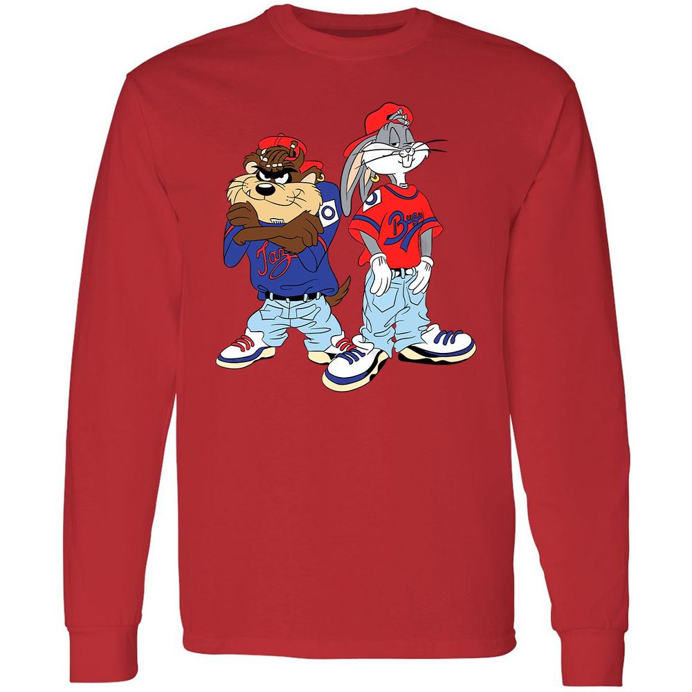 Long Sleeve T-Shirt - PRH2A4GK - Red - 14