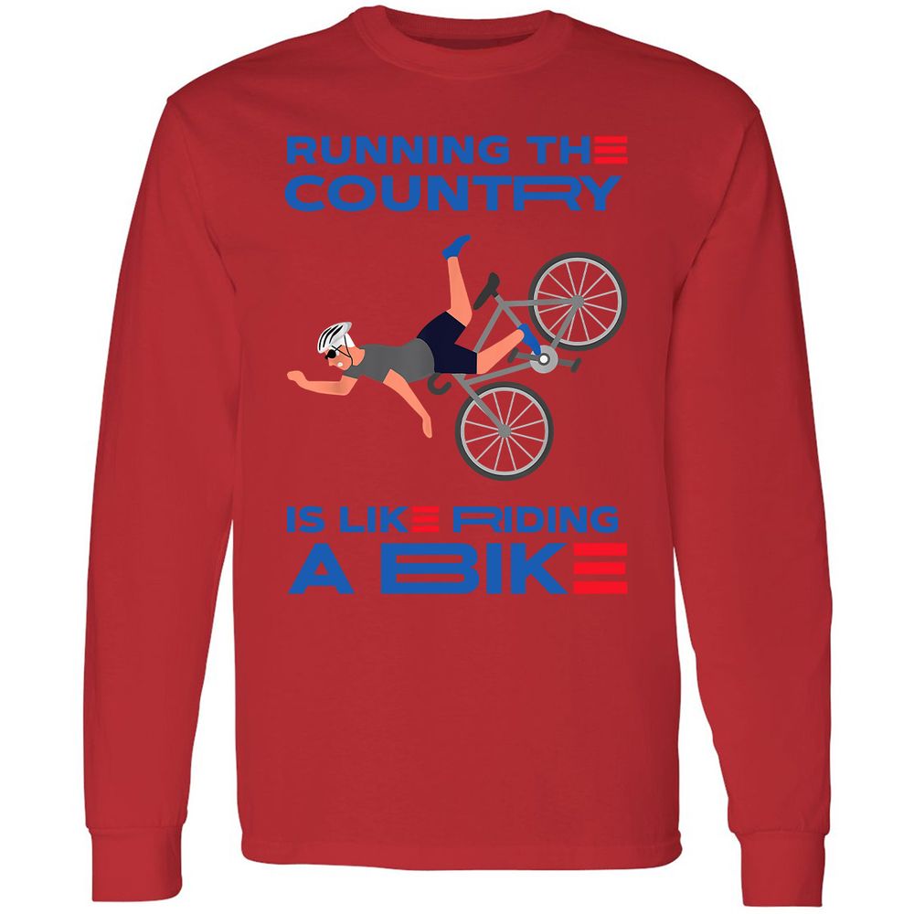 Long Sleeve T-Shirt - BC2HSW72 - Red - 14