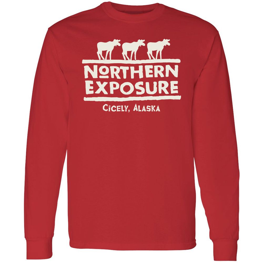 Long Sleeve T-Shirt - 5GCQRB23 - Red - 14