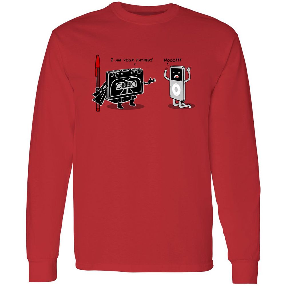 Long Sleeve T-Shirt - 89Y4AX37 - Red - 14