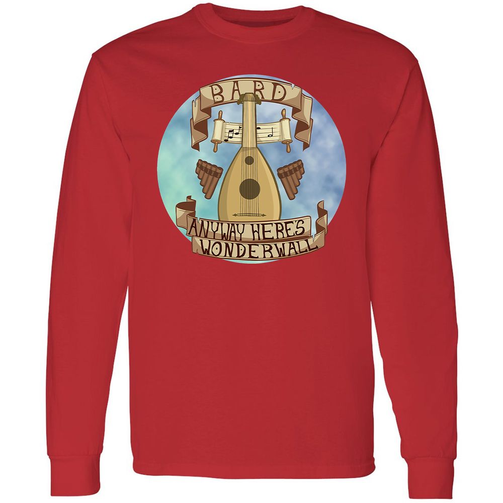 Long Sleeve T-Shirt - FP82NHPX - Red - 14