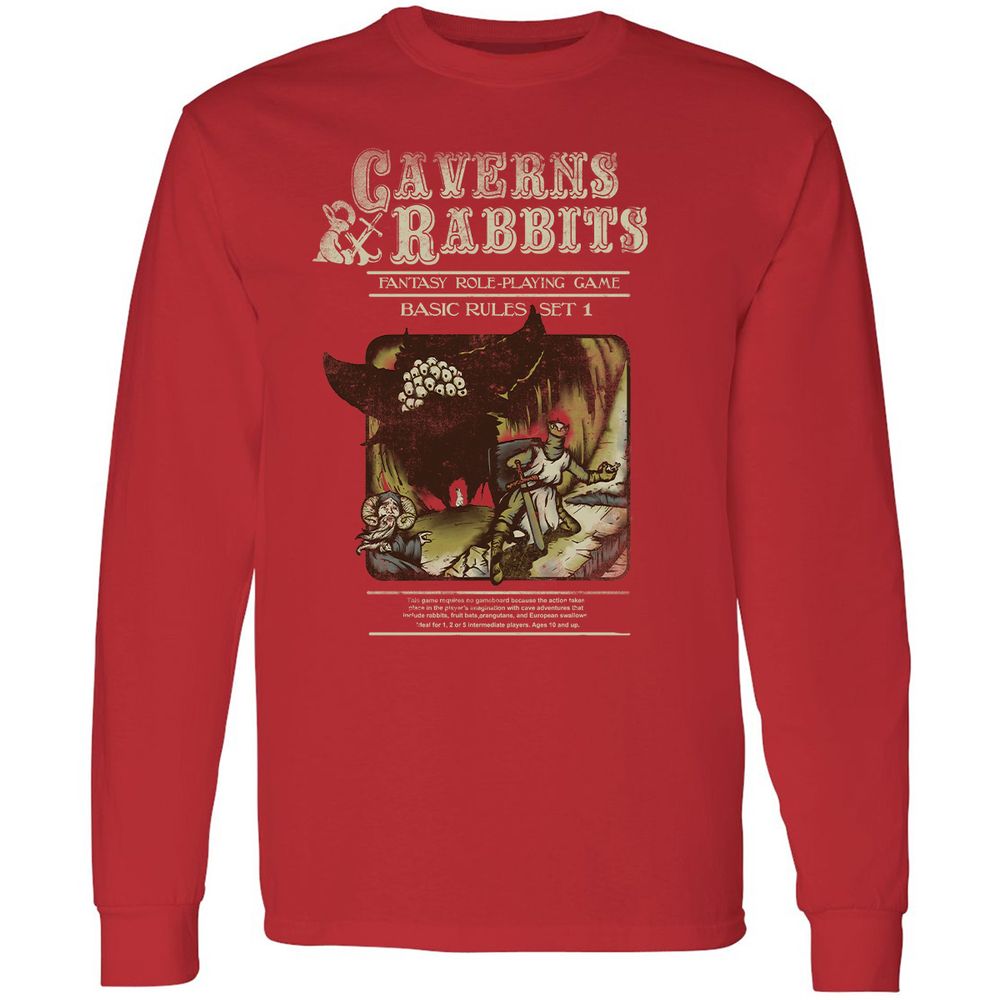 Long Sleeve T-Shirt - FW6UTBJU - Red - 14