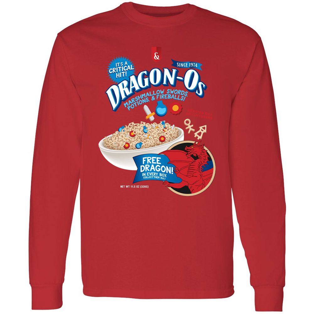 Long Sleeve T-Shirt - EC3H8W6C - Red - 14