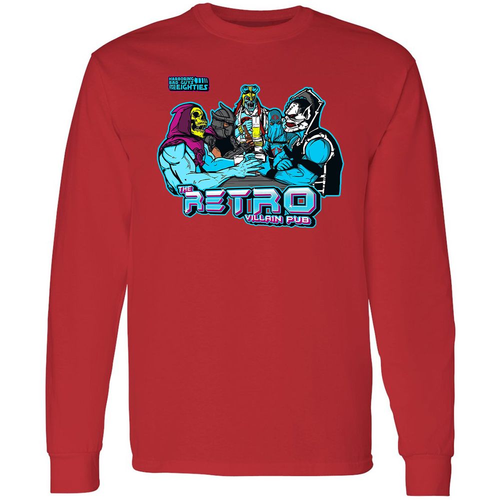 Long Sleeve T-Shirt - FGYBSGHY - Red - 14