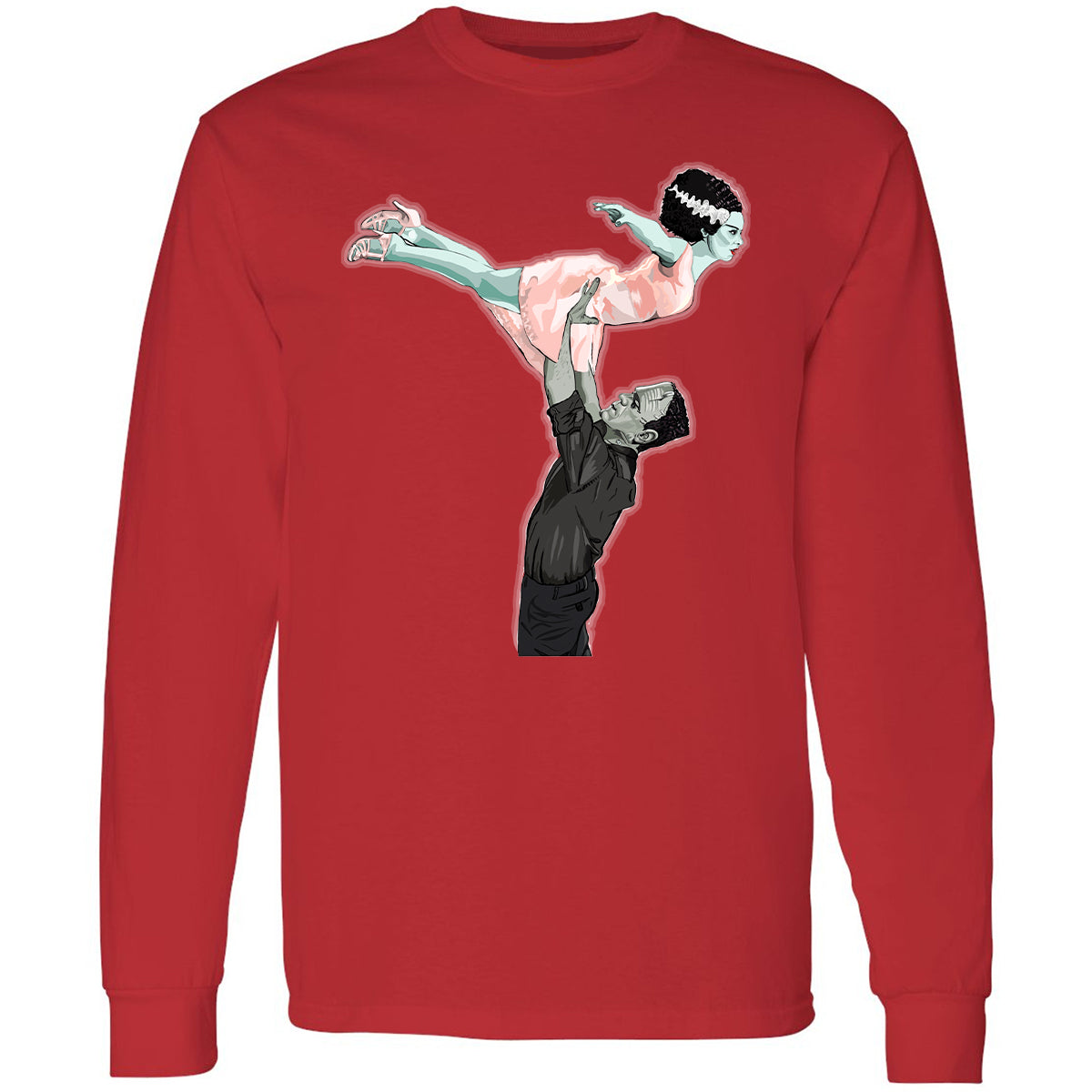 Long Sleeve T-Shirt - PF1D65JT - Red - 14