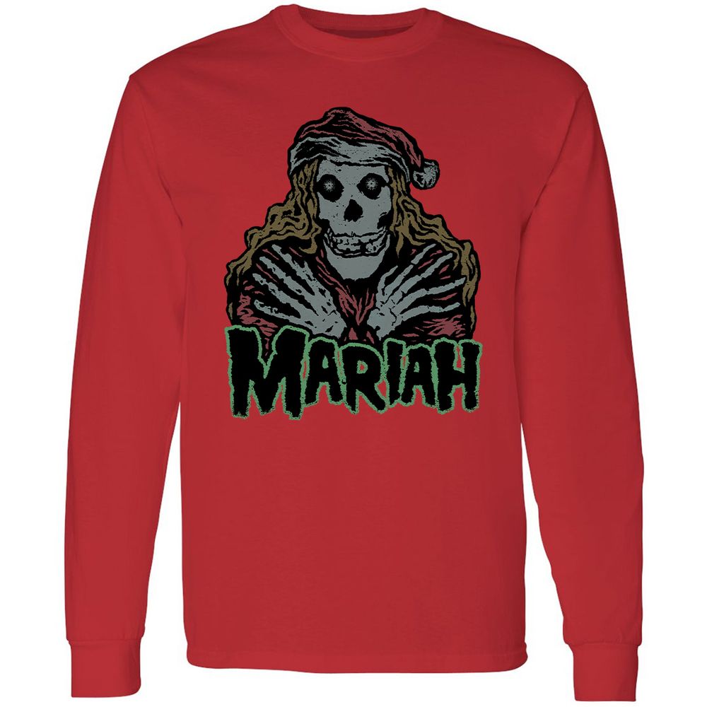 Long Sleeve T-Shirt - BYMFB7TK - Red - 14
