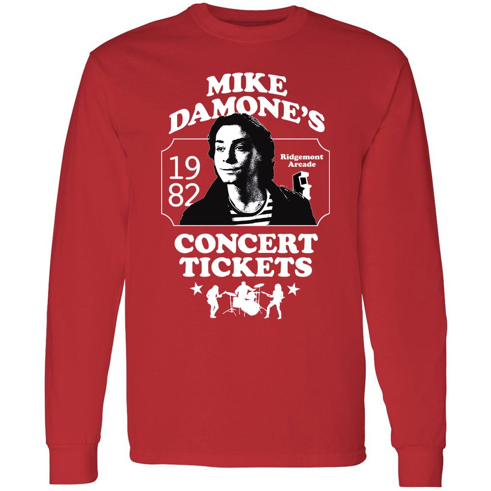 Long Sleeve T-Shirt - K2MCB6WG - Red - 14