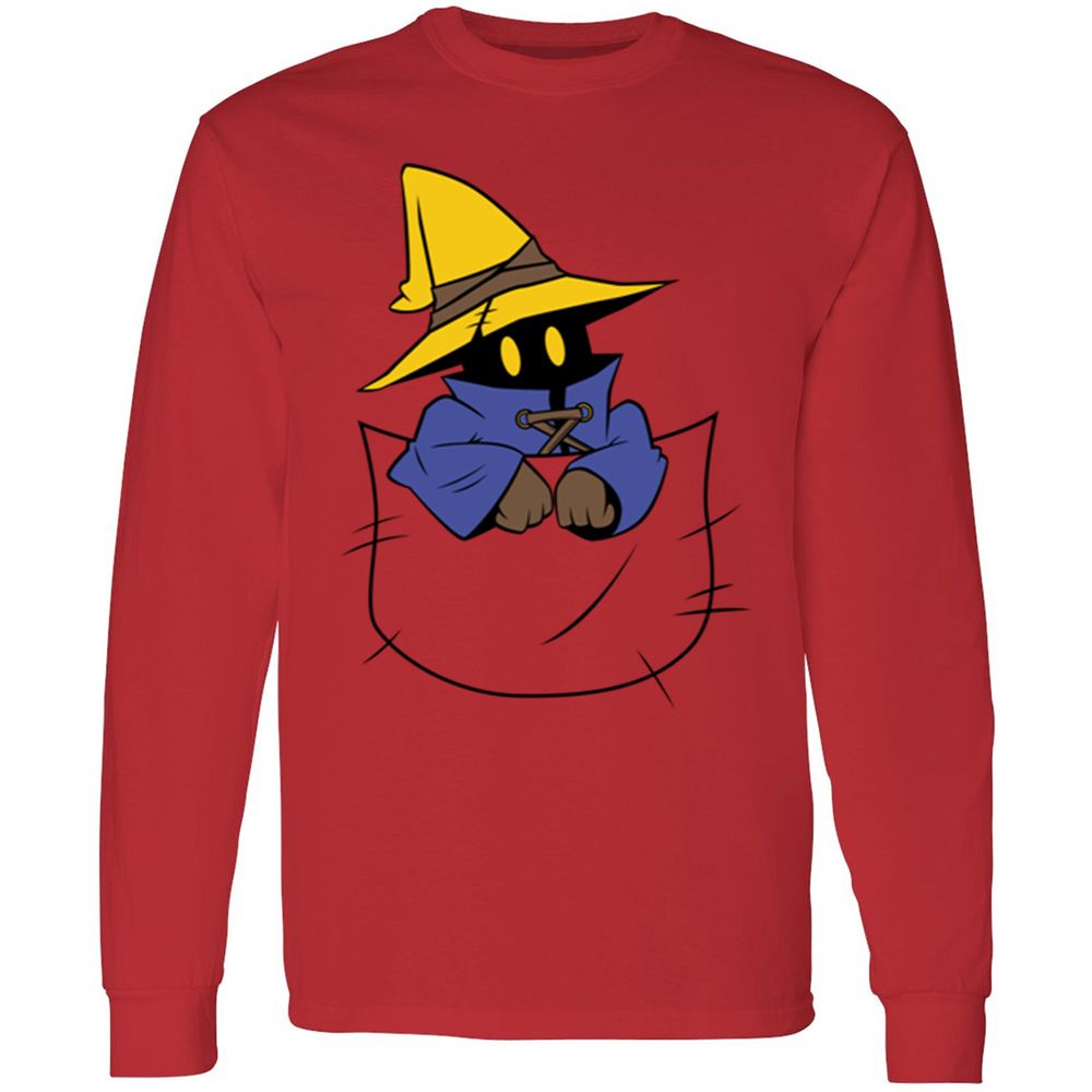 Long Sleeve T-Shirt - BRUQU9EQ - Red - 14