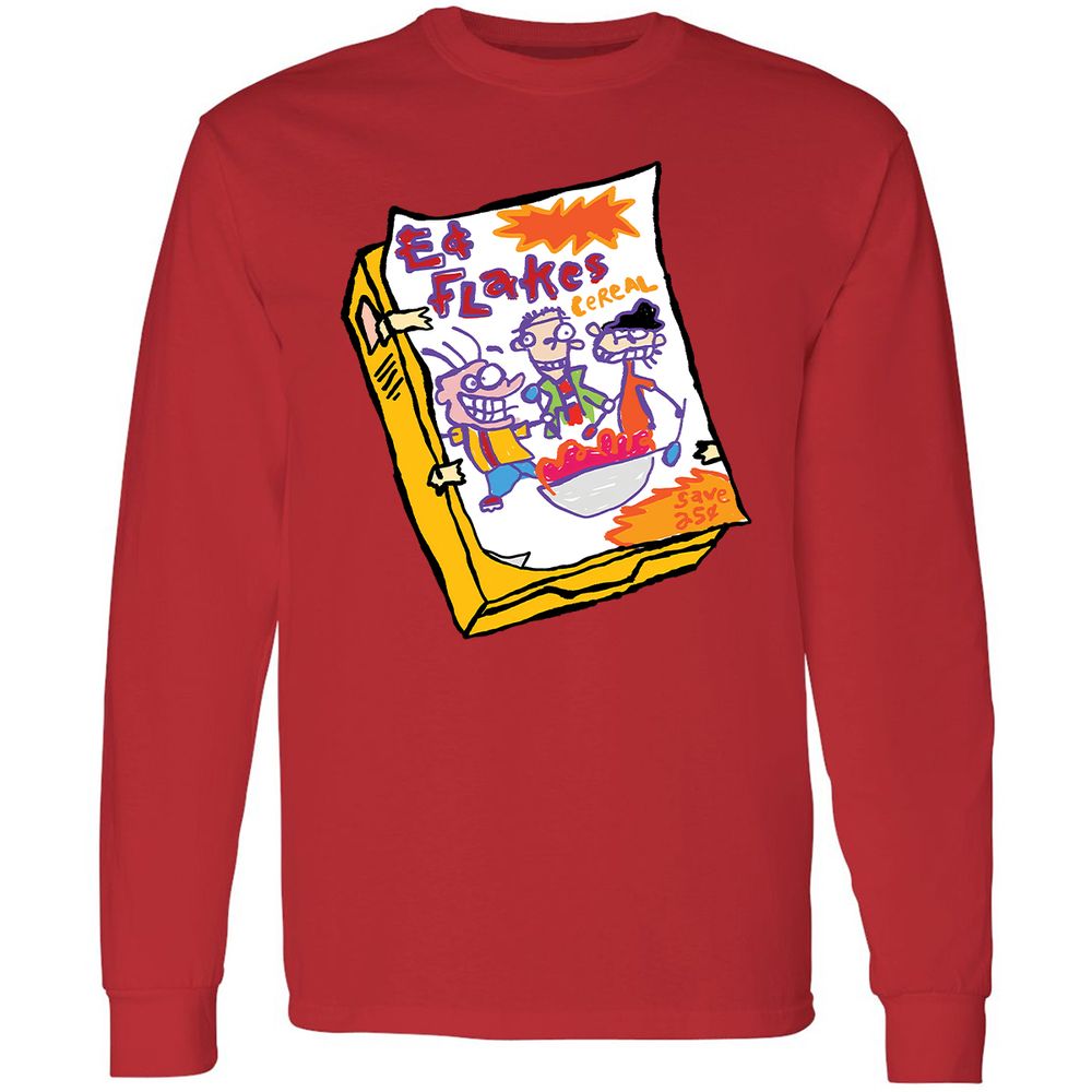 Long Sleeve T-Shirt - 4JN6NNGA - Red - 14