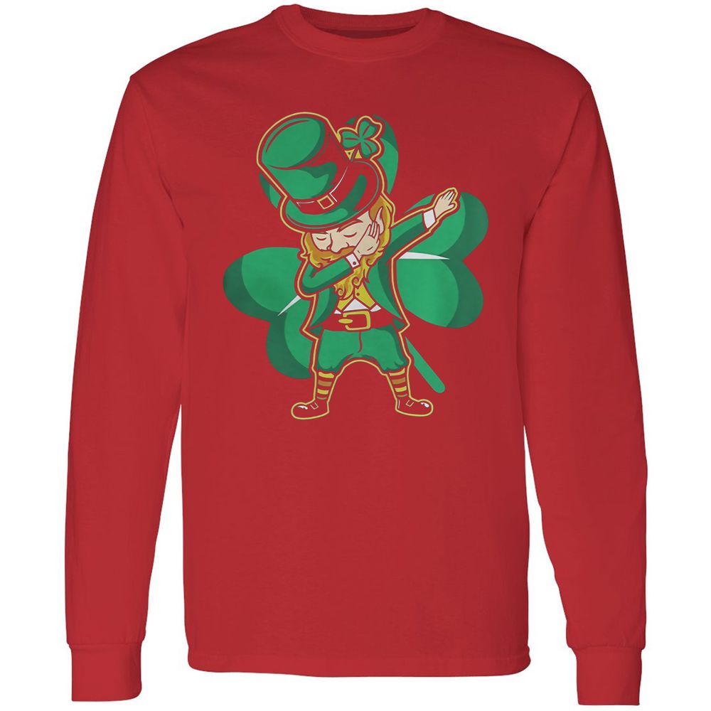 Long Sleeve T-Shirt - DL7ZV7U9 - Red - 14