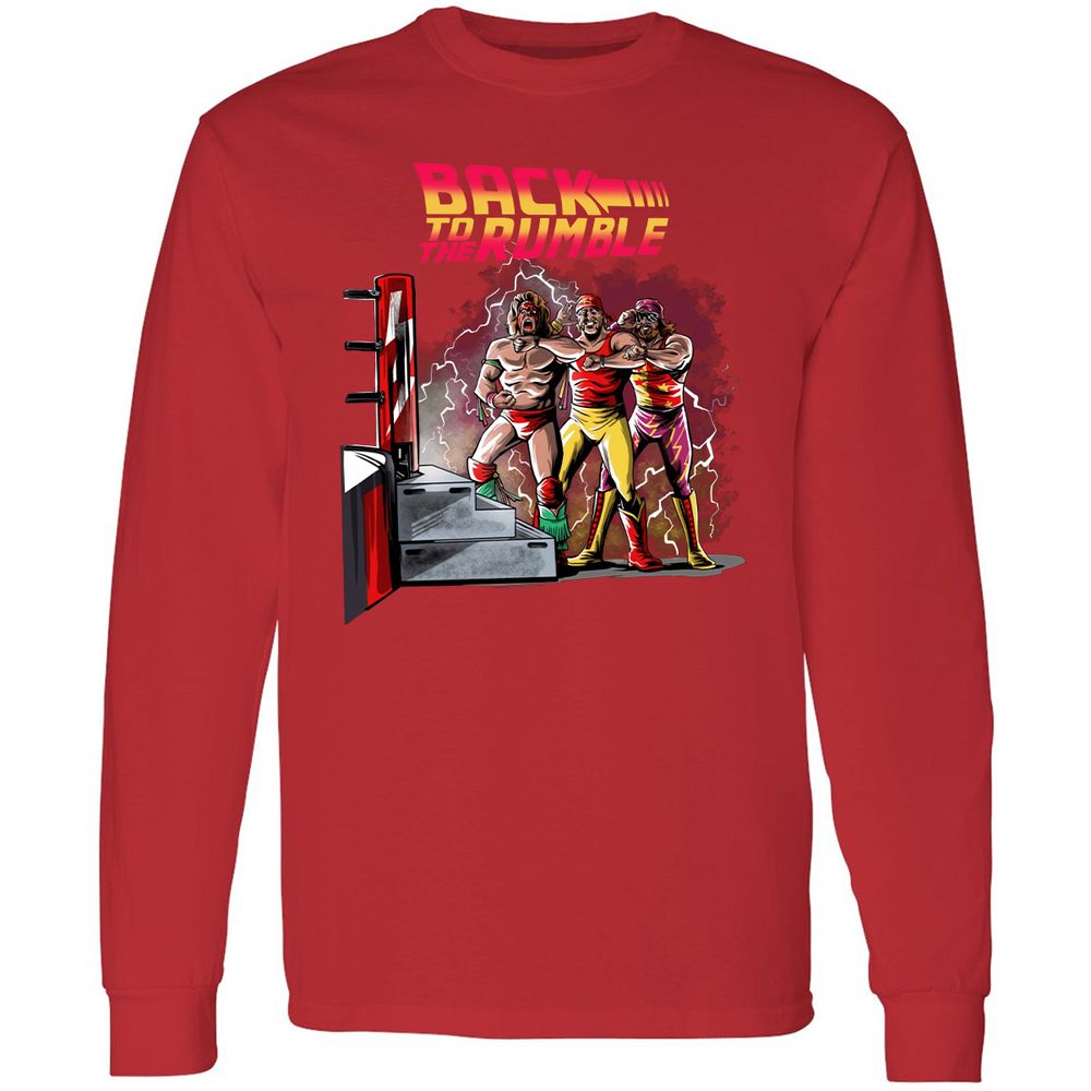 Long Sleeve T-Shirt - RH7S1CDS - Red - 14