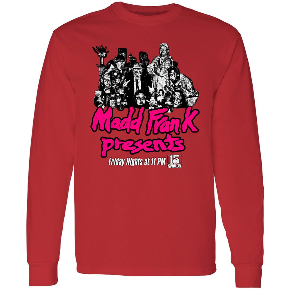 Long Sleeve T-Shirt - CU7FHLLK - Red - 14