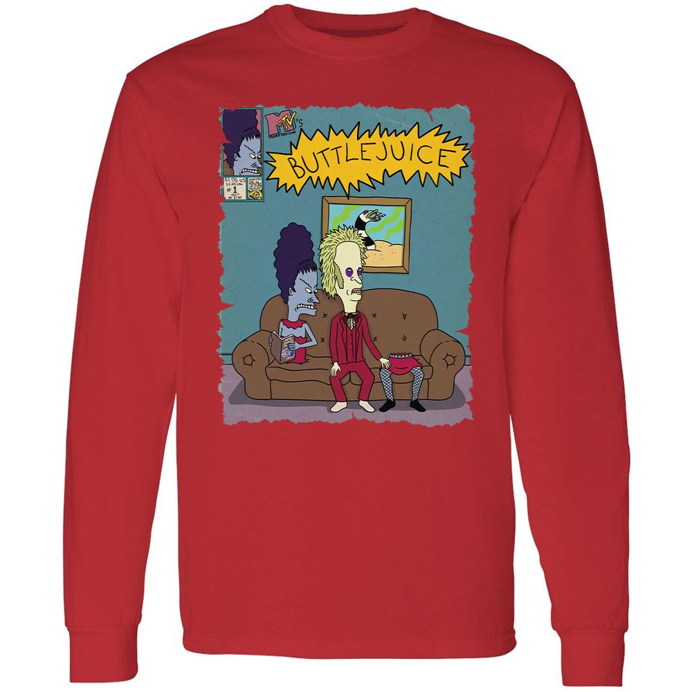 Long Sleeve T-Shirt - 5PCEK96G - Red - 14